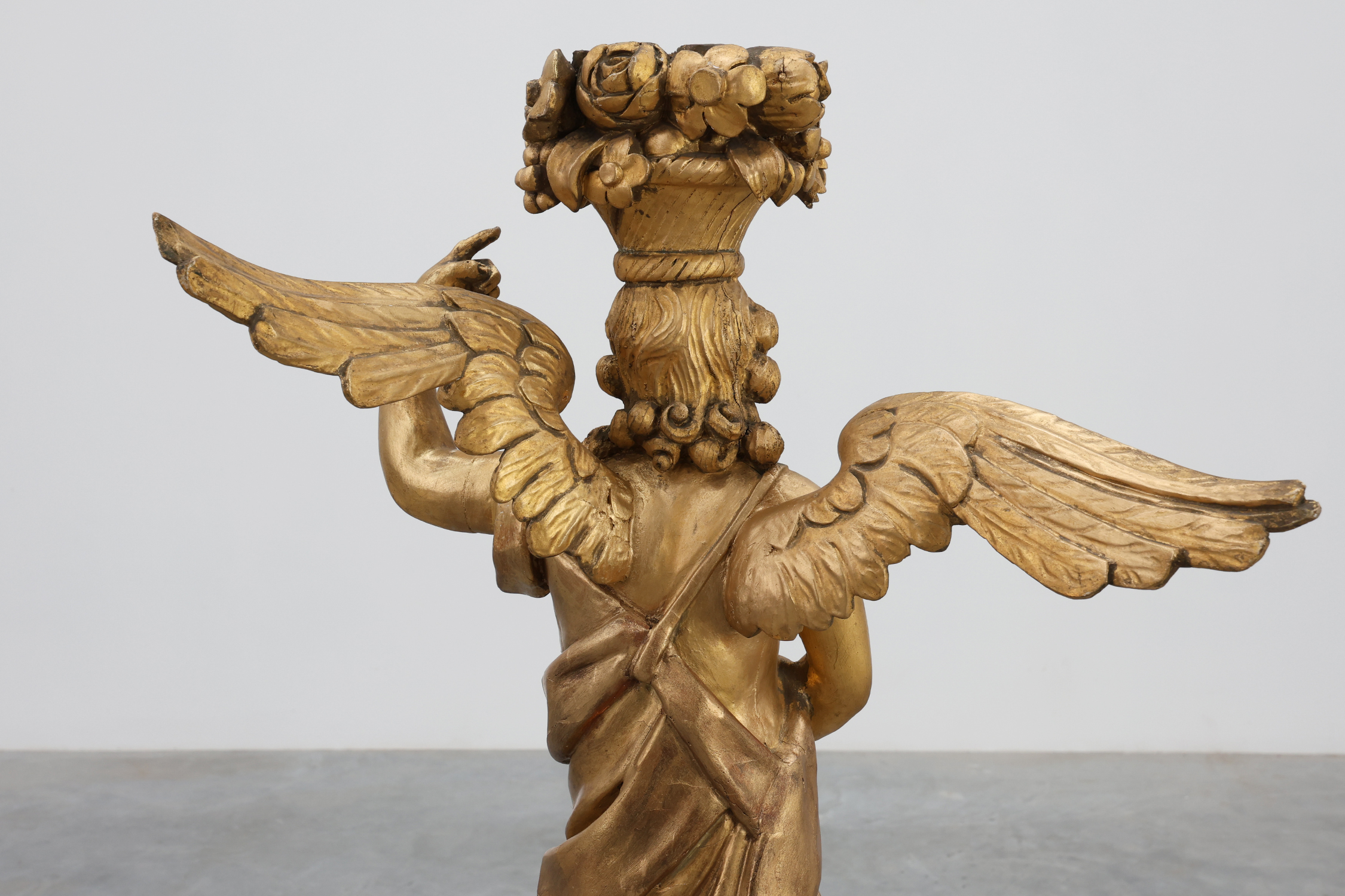 Louis XVI Gilt oak Angel Figure part of a altar, Early 18th Centurythumbnail